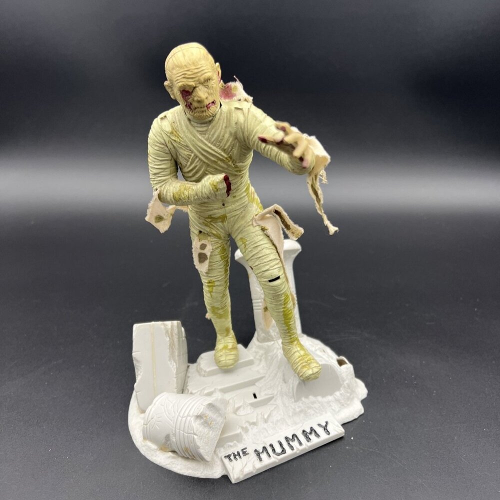 Authentic Vintage 1963 Aurora “The Mummy” Model Kit Built Up Incomplete